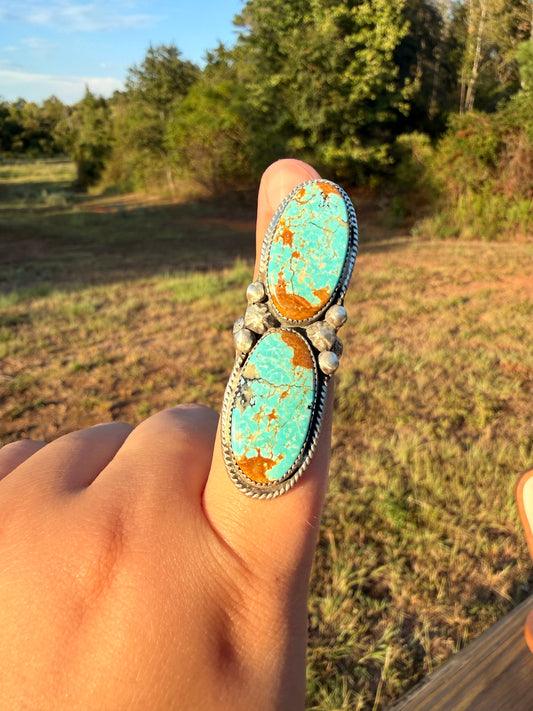 Mine 8 Two Stone Ring