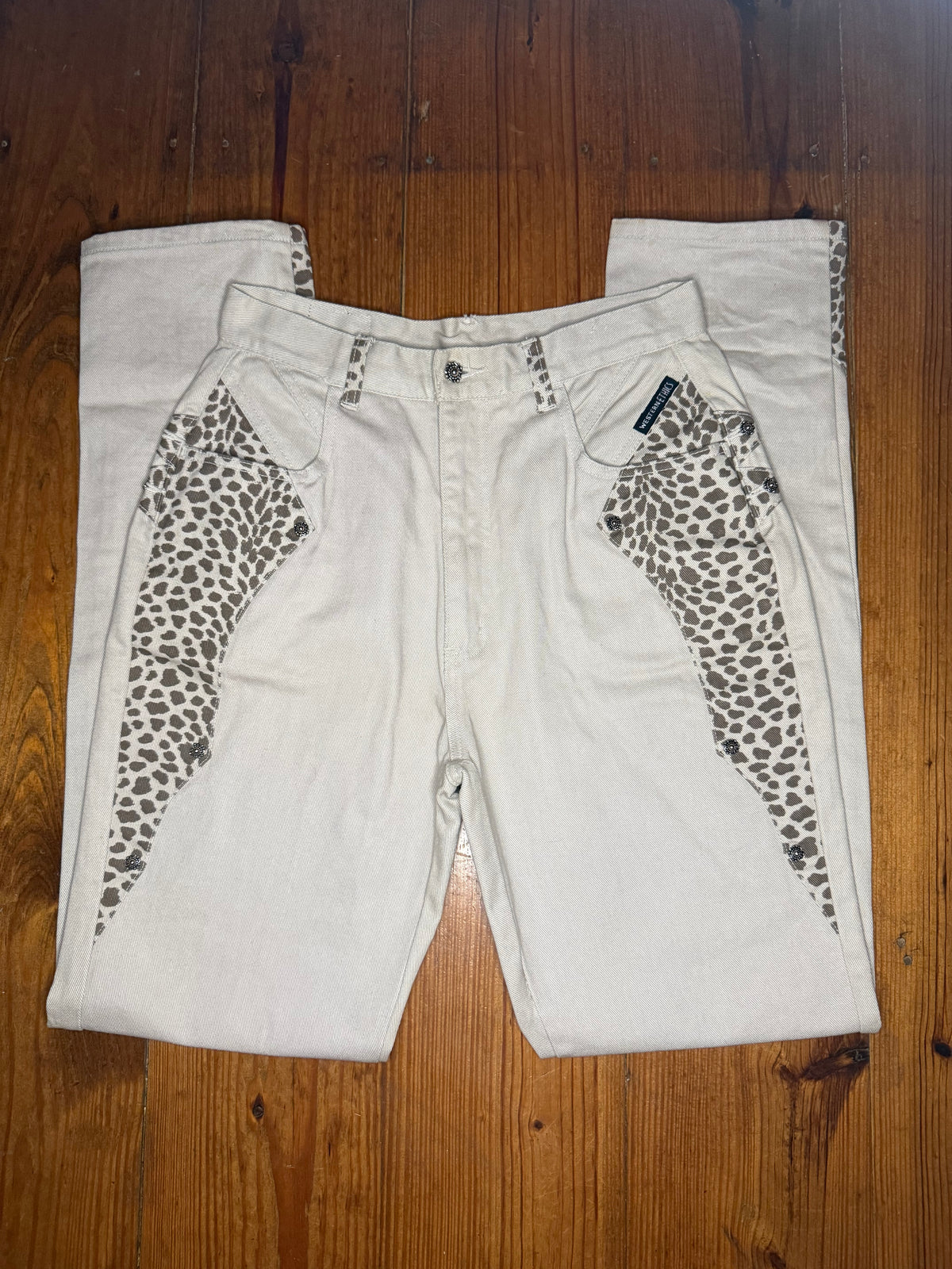 Cheetah Western Ethics Jeans
