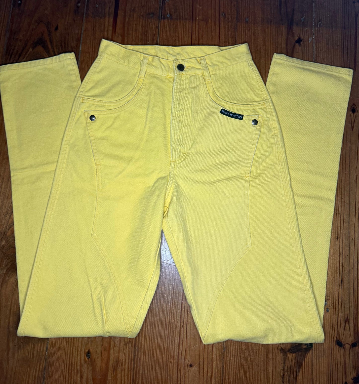 Yellow Rocky Mountain Jeans