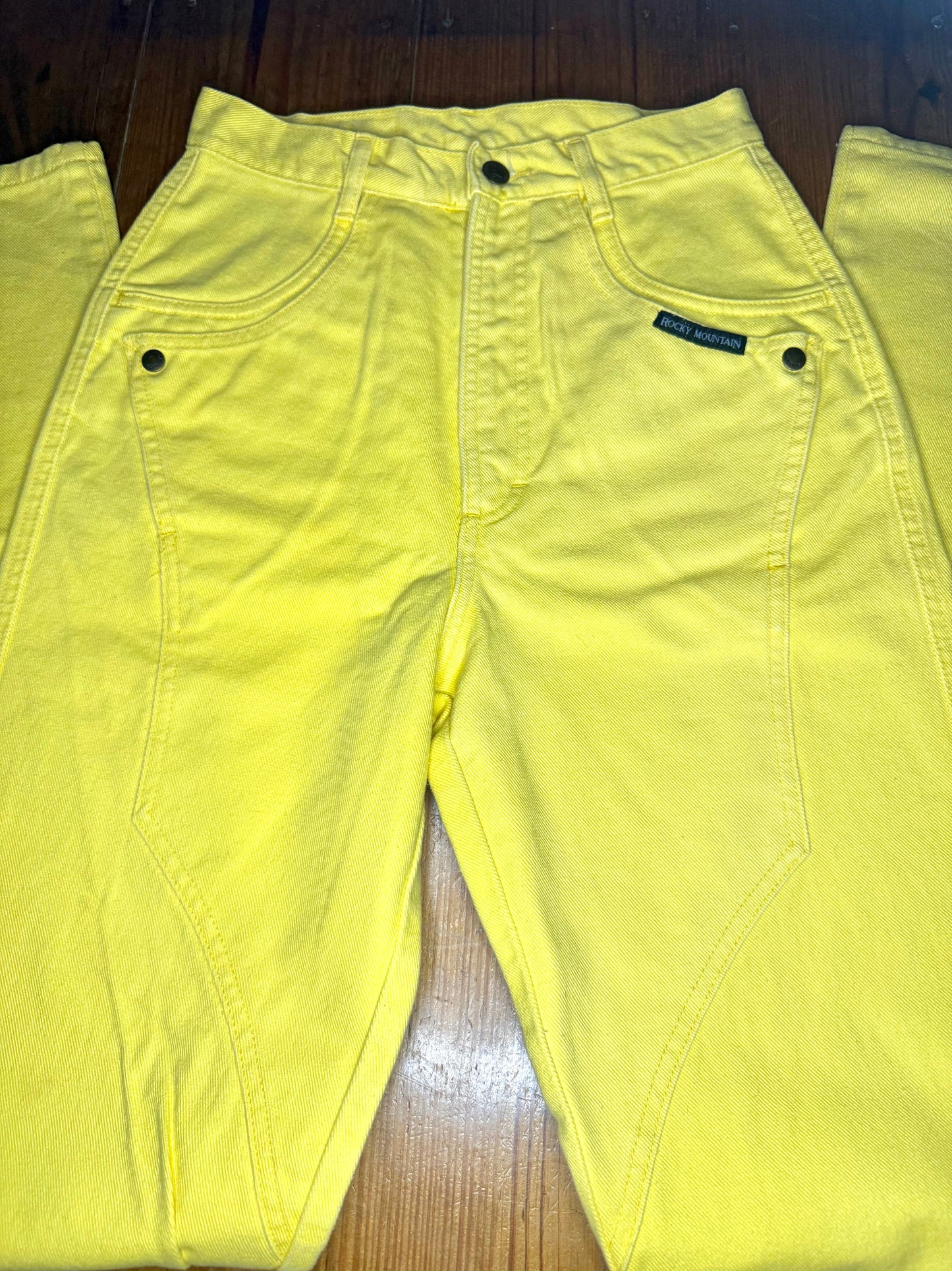 Yellow Rocky Mountain Jeans