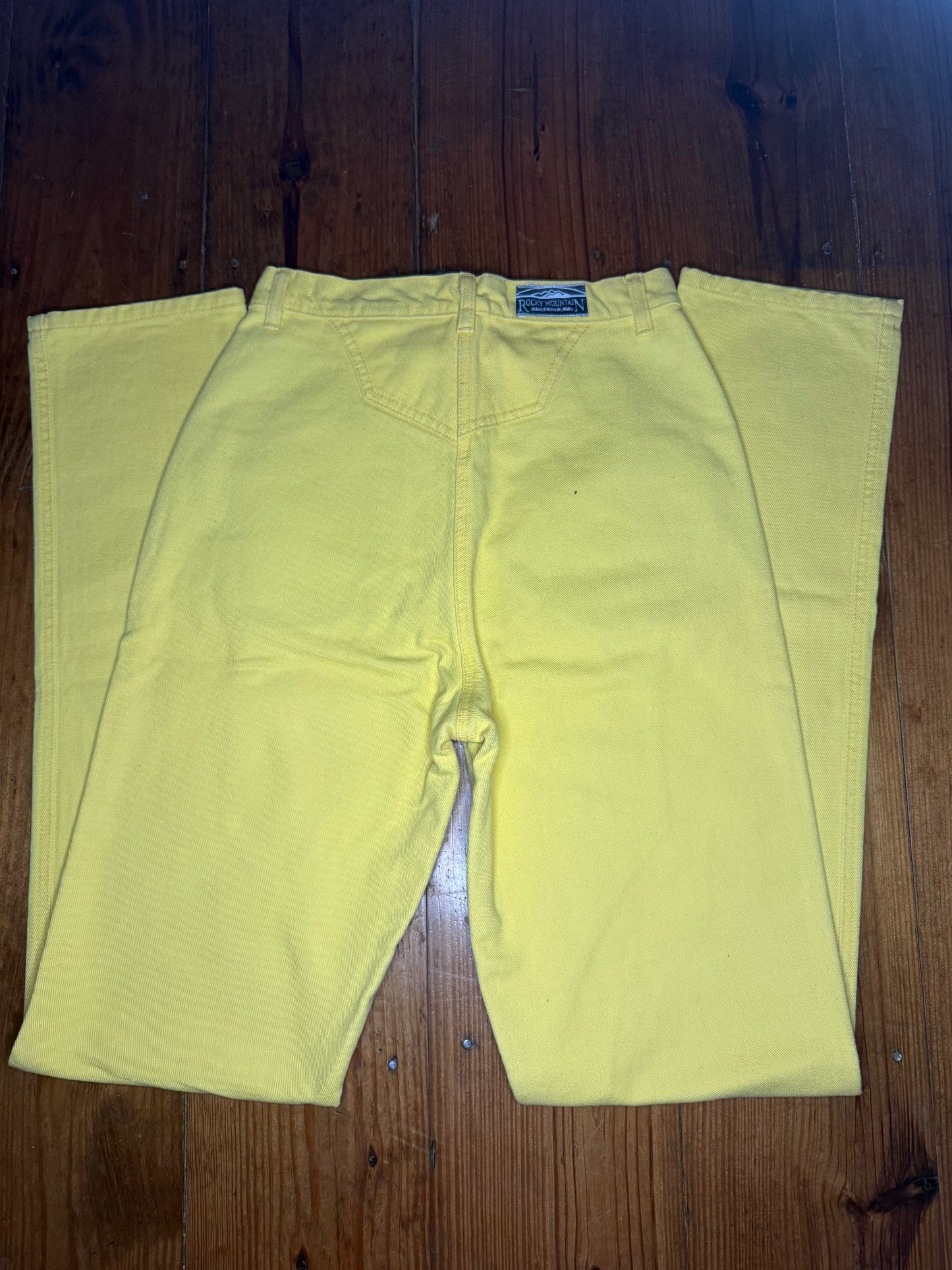 Yellow Rocky Mountain Jeans