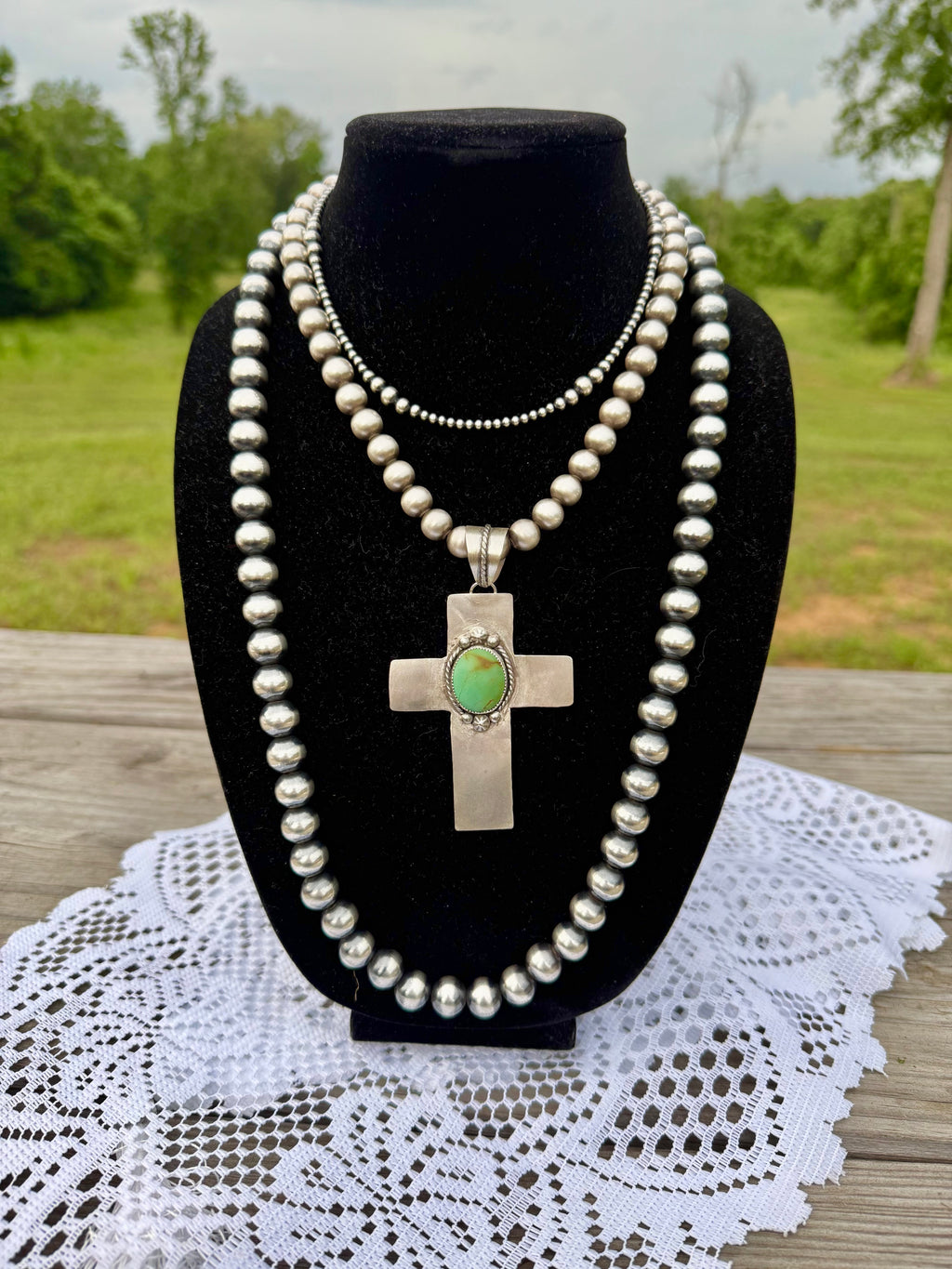 Kingman Cross Pendant