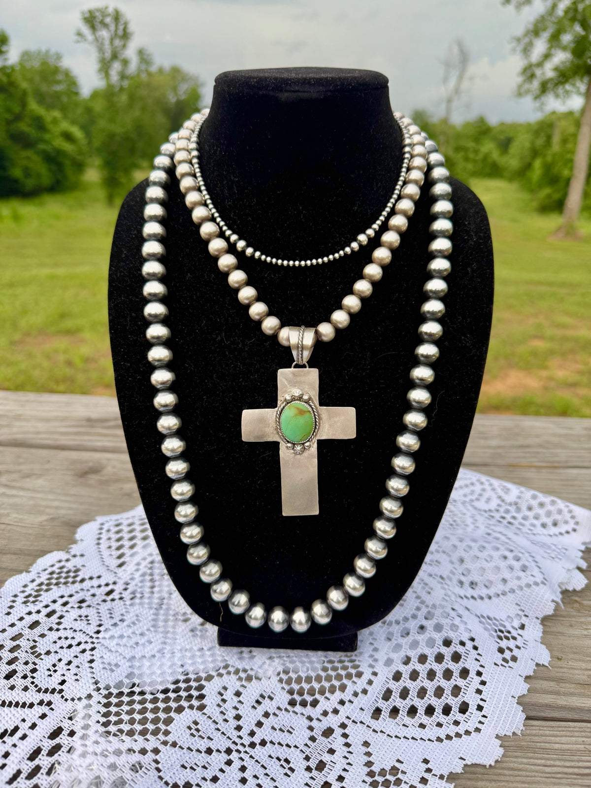 Kingman Cross Pendant