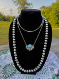 Golden Hills Cluster Necklace